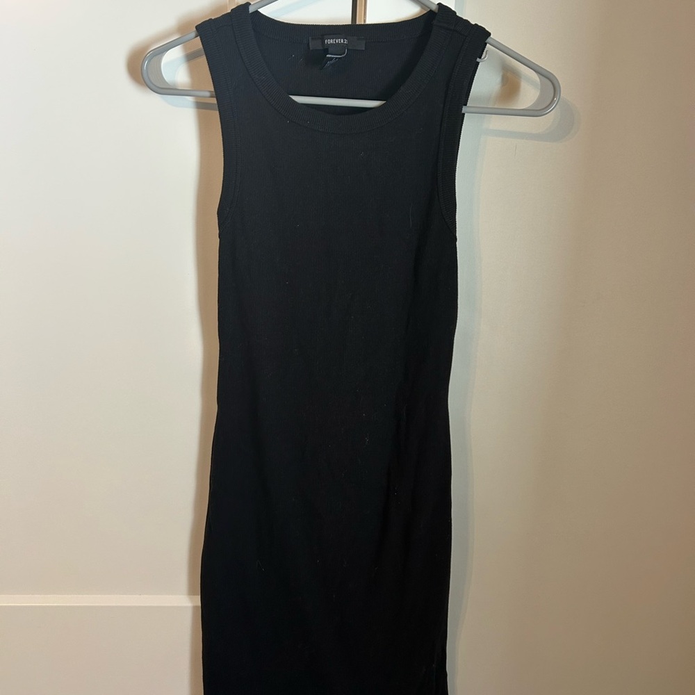 Forever 21 Black Backless Dress - Picture 2 of 5